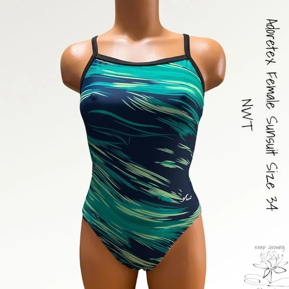 Adoretex Women's Pro Athletic Swimsuit - Size 6 (34) - New with Tags